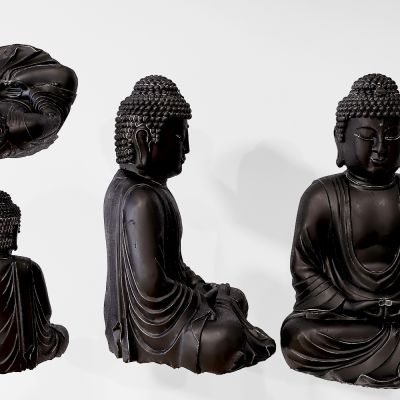 新中式简约佛像