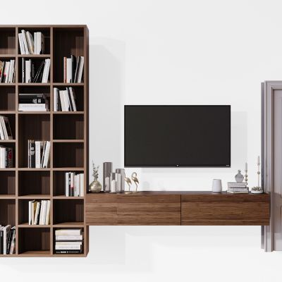 北欧简约客厅装饰柜