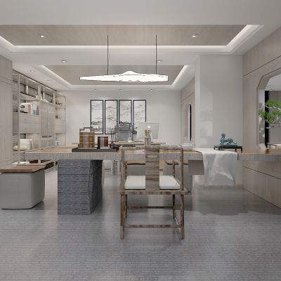 新中式领导办公室