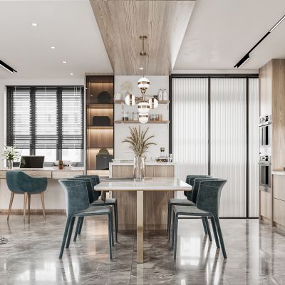 现代客餐厅