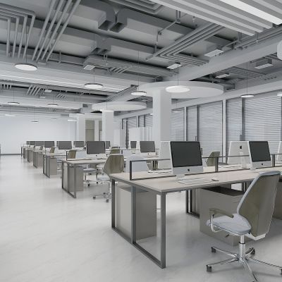 现代办公室办公区
