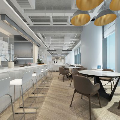 现代办公室茶水间