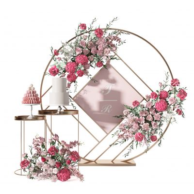 花艺 花架 美陈 隔断