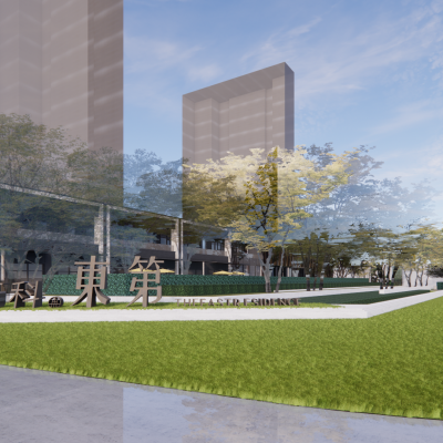 新中式景观示范区