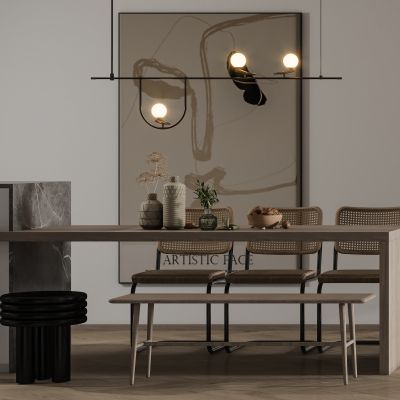 现代简约风格客餐厅