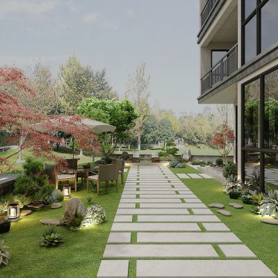 别墅庭院