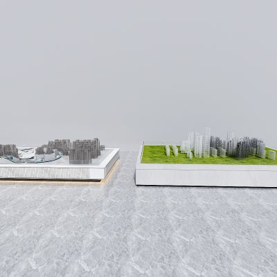 现代售楼处沙盘