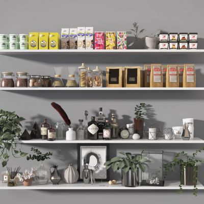 厨房小件  展架