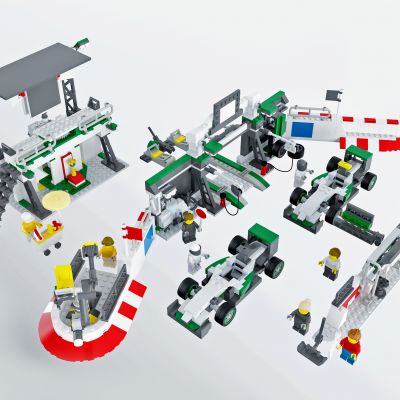 现代乐高积木儿童玩具 