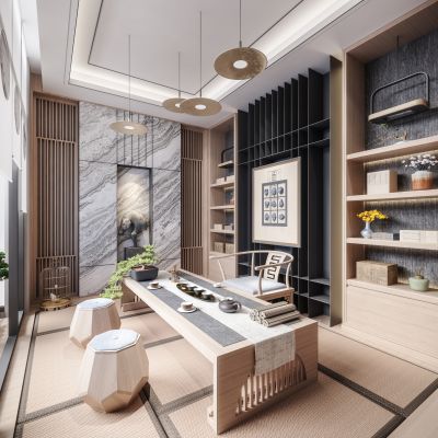 新中式禅意茶室