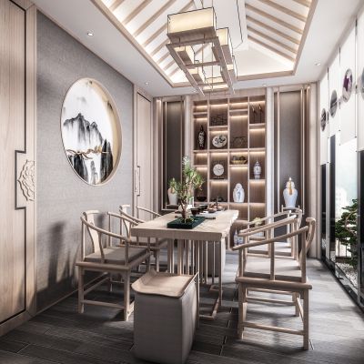 新中式禅意茶室