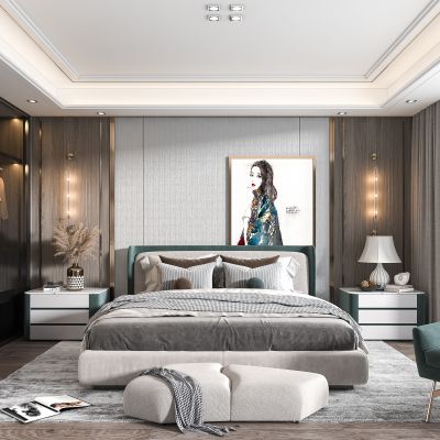 现代卧室