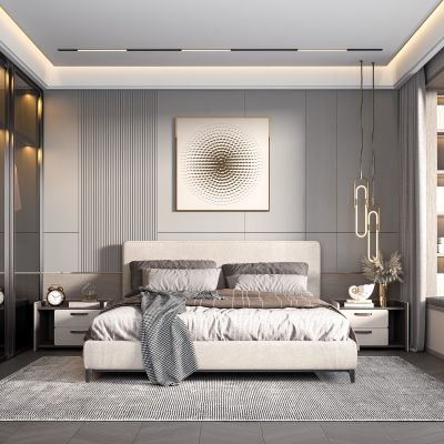 现代卧室