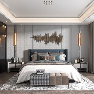 现代卧室
