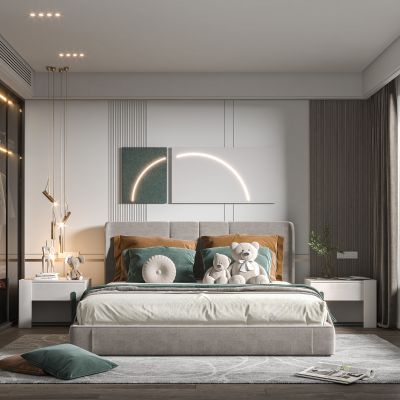 现代儿童房男孩房