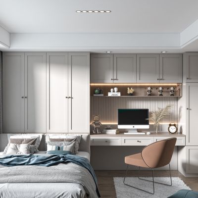 现代儿童房榻榻米