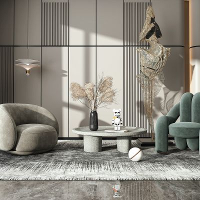 现代高级休闲沙发