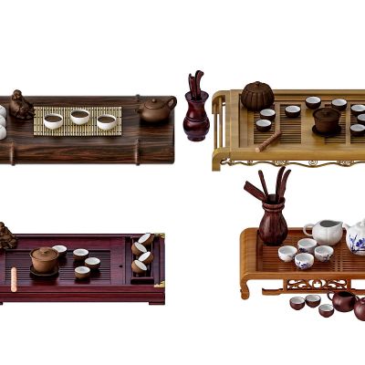 新中式茶台茶具组合