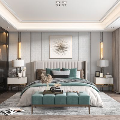 现代卧室