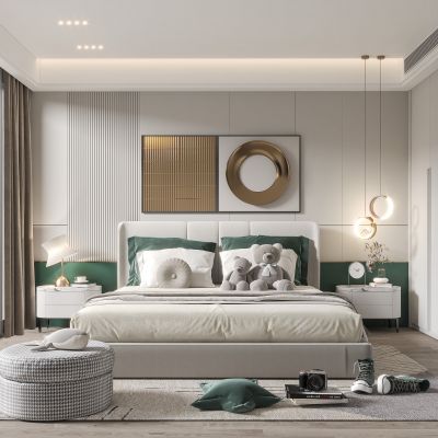 现代儿童房男孩房