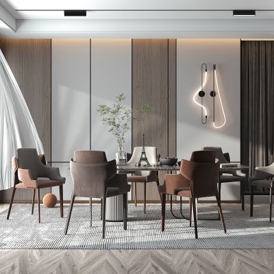 现代轻奢餐厅