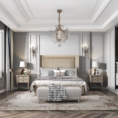 美式卧室