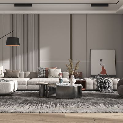 现代轻奢沙发组合