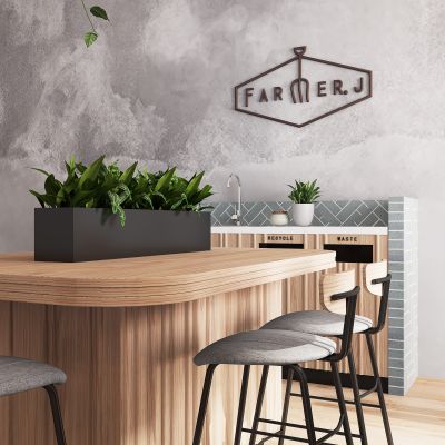 北欧咖啡厅吊灯吧台