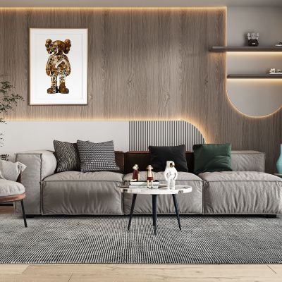 现代轻奢沙发组合