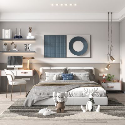 现代儿童房男孩房