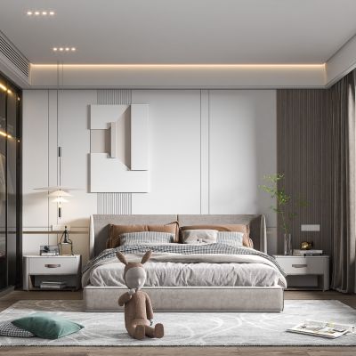 现代卧室