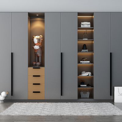 现代多功能衣柜，衣帽间