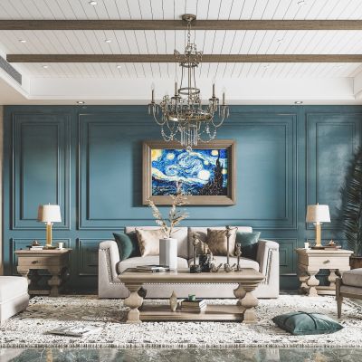 美式客厅