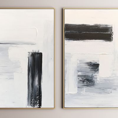 现代简约油画组合