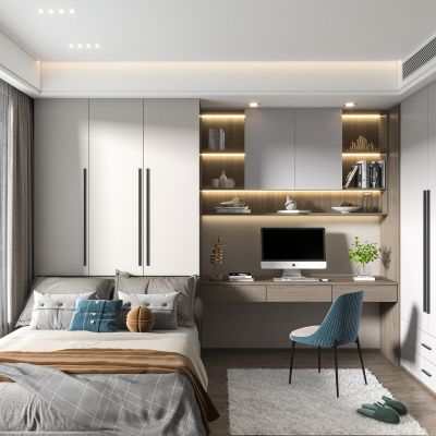 现代儿童房榻榻米