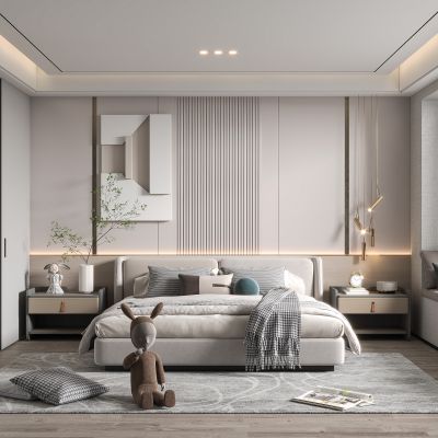 现代卧室