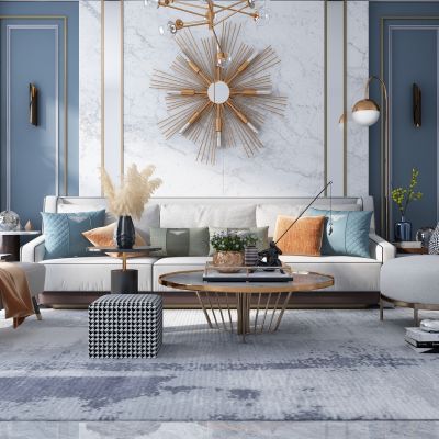 现代风格沙发组合