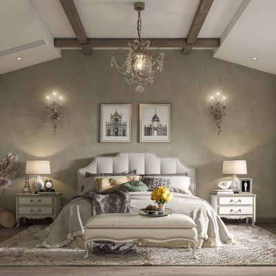 美式卧室