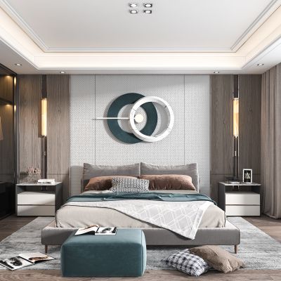 现代卧室
