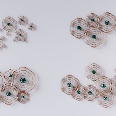 现代墙饰挂饰组合 墙饰 挂件 装饰 挂饰