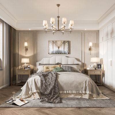 美式卧室