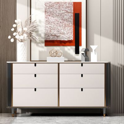 现代轻奢餐边柜，装饰柜