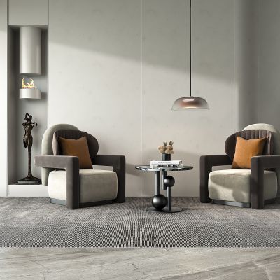 现代轻奢休闲椅