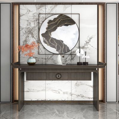 新中式端景条案，摆台条桌，玄关柜
