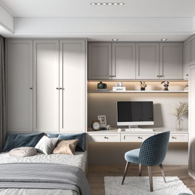 现代儿童房榻榻米