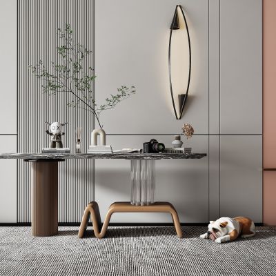 现代轻奢玄关柜