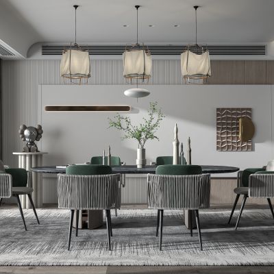 现代轻奢餐厅现代轻奢餐厅