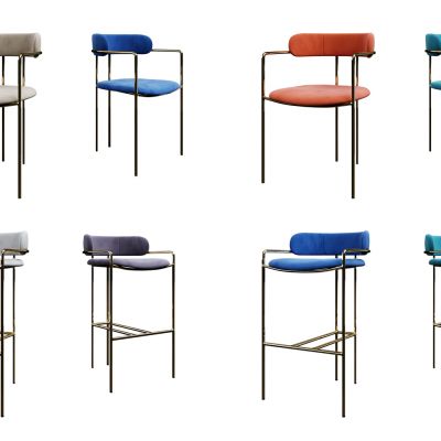 北欧现代简约轻奢椅子