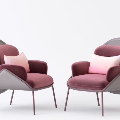 现代休闲椅现代单人沙发