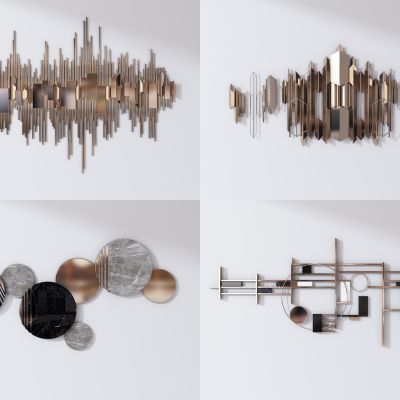 现代金属墙饰挂件